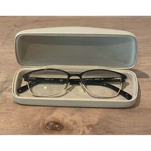 Women’s "Calvin Klein" prescription glasses with case